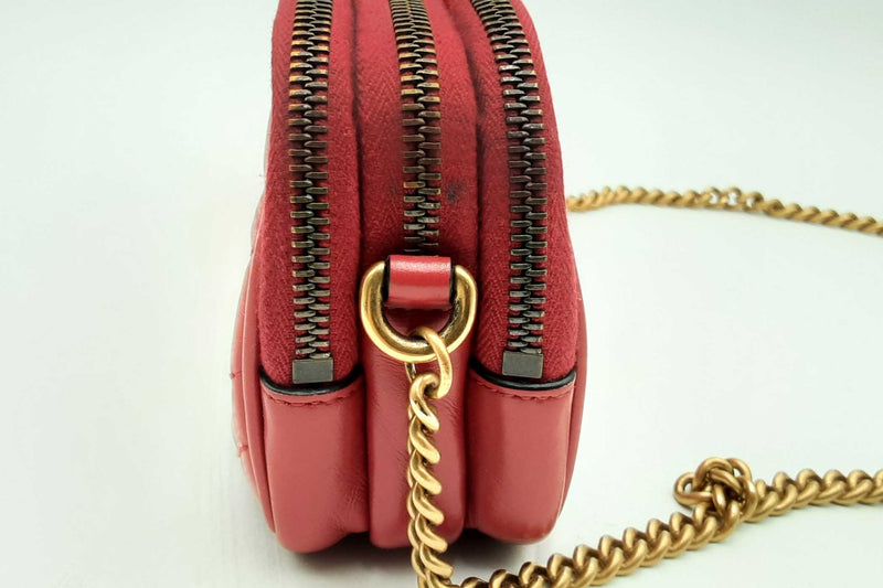 Gucci Matelasse Gg Marmont Chain Crossbody Eb0924wxzsa