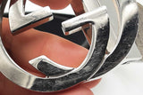 Gucci Monogram Reversible Belt Interlocking G Buckle Size 85/34 Eb0725lrxsa