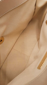 Chanel 19 Beige Diamond-quilted Leather Flap Bag Fw0825ozxzdu