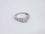 0.35 Cttw Diamond 10k White Gold Ring 3 Grams Size 6 Aa0625lorsa