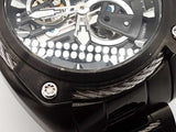 Invicta 34959 Bolt 52mm Cable Black Steel Automatic Watch Do0526rxde