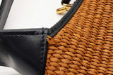 Gucci Jackie 1961 Raffia Shoulder Bag Eb0826sxzde