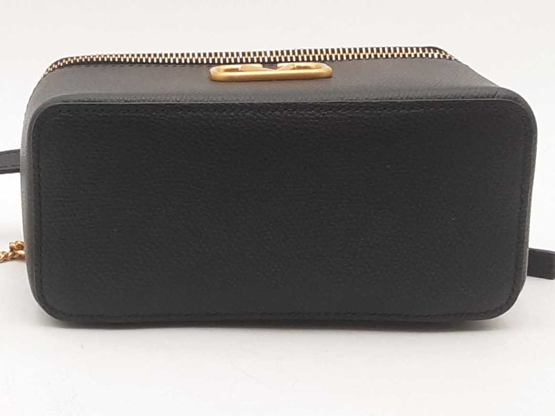 Valentino V Logo Vanity Case Black Aa0725orzsa