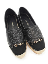 Salvatore Ferragamo Kim Gal Gancini Embroidered Espadrilles Size 8 Fw0926loxdu