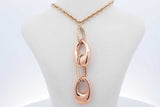 Milros 14k Gold Multi-link Pendant Necklace 6.7 Grams 17.5 Inch Eb0626pwrdu