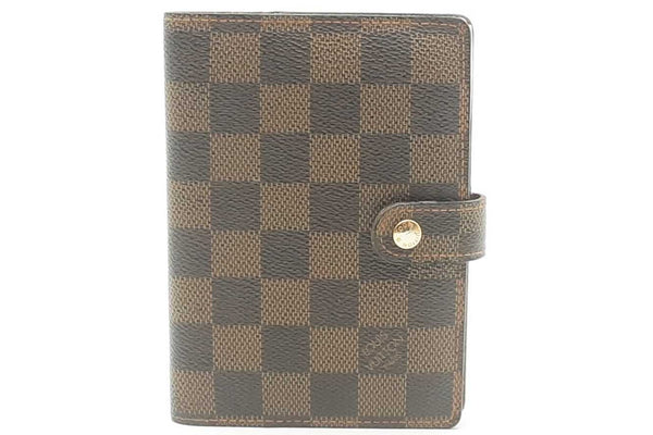 Louis Vuitton Damier Ebene Agenda Planner Eb0425orxsa