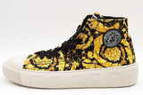 Versace Greca Barocco High Top Sneakers Size 43 Eb0426lxzsa