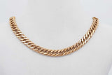 18k Yellow Gold Cuban Link Chain Necklace 11.2 Grams 19.5 Inch Eb0826lwxzsa