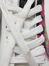 Versace Medusa Smile Sneakers In White Leather Size 40 Fw0626ezdu