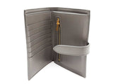 Celine Medium Gray Calfskin Leather Wallet Sd0826lrzde