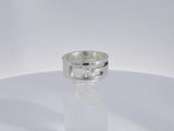 Gucci Double G Silver Ring 7.2 Grams Size 10 Aa0725ezsa