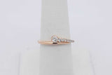 0.22cttw Diamond Ring In 14k Yellow Gold 2.1 Grams Size 7 Eb0726lorsa