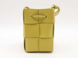 Bottega Veneta Mini Kiwi Green Intrecciato Cassette Bucket Bag Sd1125wzxsa
