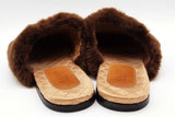 Gucci Lawrence Faux Fur Mules Size 10 Eb1225oxzde