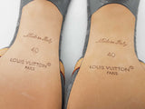Louis Vuitton 6 Am Mule Gray Monogram Denim Heels Size Eu 40 Do0725wxzde
