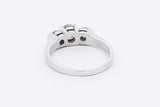 1.20cttw Diamond Ring In 14k White Gold 4.9 Grams Ring Size 7.75 Eb0625sxzsa