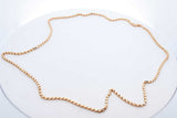 18k Yellow Gold Link Chain Necklace 18.6 Grams 24 Inch Eb0526lixzde