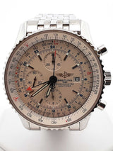 Breitling Navitimer World Gmt Stainless Steel 46mm Watch Fw0426owxzdu
