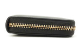 Coach Zip Around Continental Black Wallet Sd0926ozdu