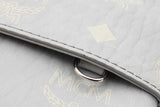 Mcm Aren Crossbody Pouch In Visetos Grey Eb0826lcrde