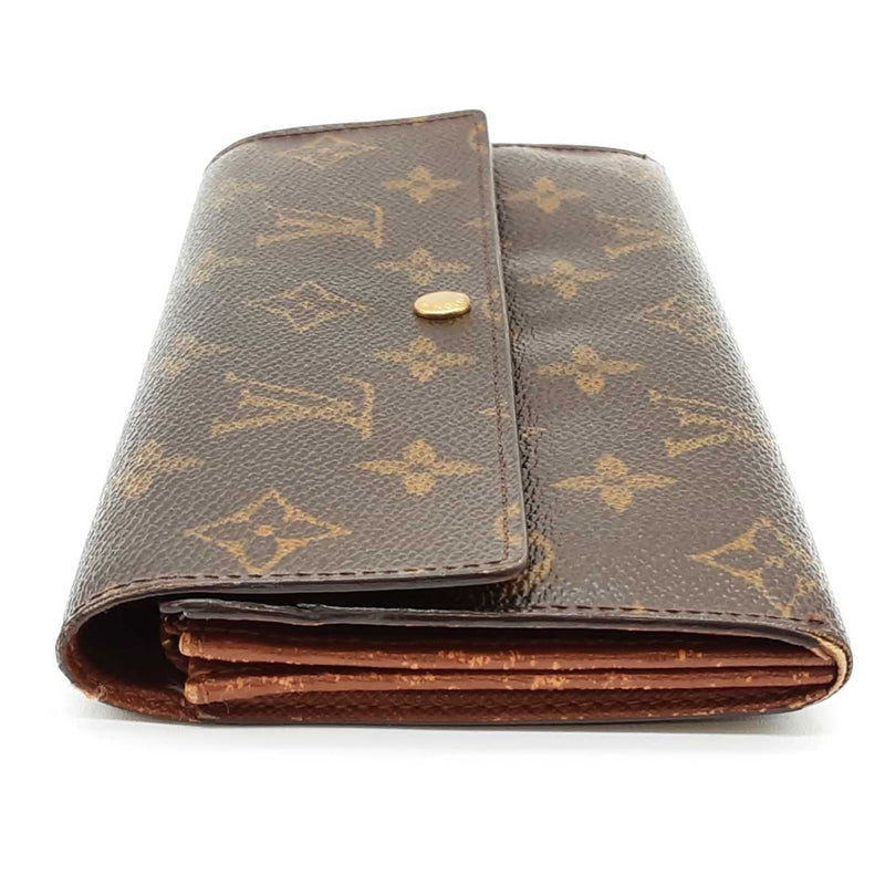 Louis Vuitton Monogram Coated Canvas Wallet Sd0625lrzde