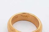 24k Yellow Gold Wedding Band Ring 18.1 Grams Size 7.5 Eb0526oxxzsa