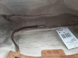 Michael Kors Astor Patchwork Suede Satchel Brown Aa0626rzsa