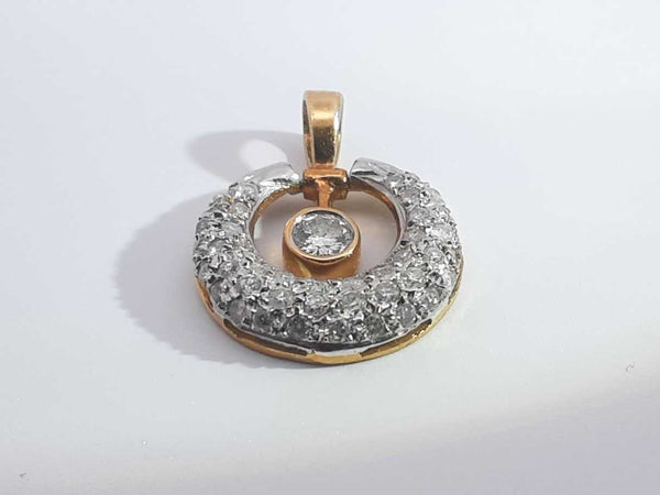 .15ctw Diamond 18k Yellow Gold 18k 3.1 Grams Pendant Sd0225lirsa