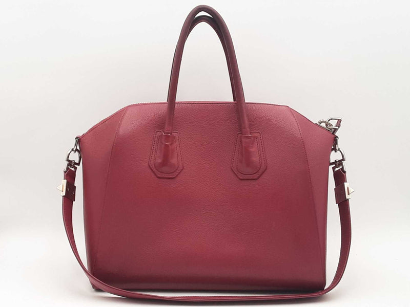 Givenchy Antigona Leather Red Handbag Aa0425wrzsa
