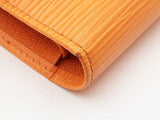 Louis Vuitton Epi Long Snap Orange Wallet Sd0726oordu