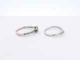 Ever Us 0.70 Cttw Diamond & 10k Gold Bridal Set 4.4 Grams Size 5.5 Fw0325lsxdu