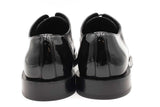 Dolce & Gabbana Derby Black Patent Leather Shoes Size 9 Eb0126lxzsa