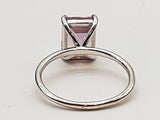 Ametrine 14k White Gold 2.1g Solitaire Ring Size 6 Do0525lxzde