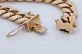 10k Yellow Gold Cuban Link Bracelet 22.5 Grams 9 Inch Eb0626llxzdu