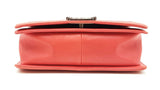 Chanel Boy Bag Red Quilted Double Stitch Sd0925oozxdu