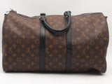 Louis Vuitton Monogram Keepall 45 Macassar Bandouliere Brown Aa1125lwcrsa
