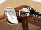 Gucci 282071 Tan Gg Nylon Pouch Do0525rxde