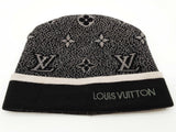 Louis Vuitton Gray Monogram Beanie Hat Do0825lrxde