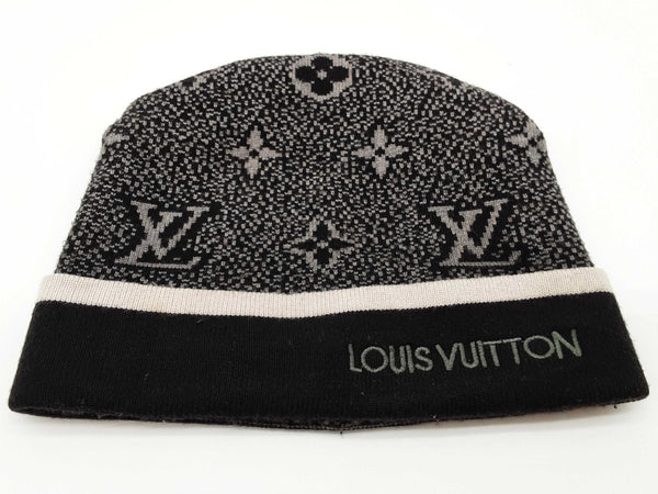 Louis Vuitton Gray Monogram Beanie Hat Do0825lrxde