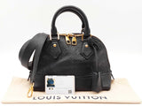 Louis Vuitton Alma Bb Bag In Black Monogram Empreinte Leather Fw0526rzxdu