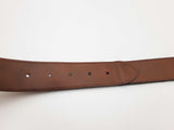 Burberry Horseferry Signature Check Canvas Leather Belt Size 75/30 Do0724rxde