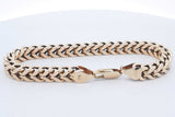 10k Yellow Gold Link Bracelet 18.1 Grams 8 Inch Eb1124psxsa