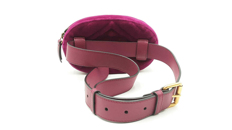 Gucci Gg Marmont Velvet Belt Bag Sd1025orzdu