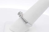 0.3cttw Diamond Ring In 10k White Gold 2.7 Grams Size 7.5 Eb0826wrxsa