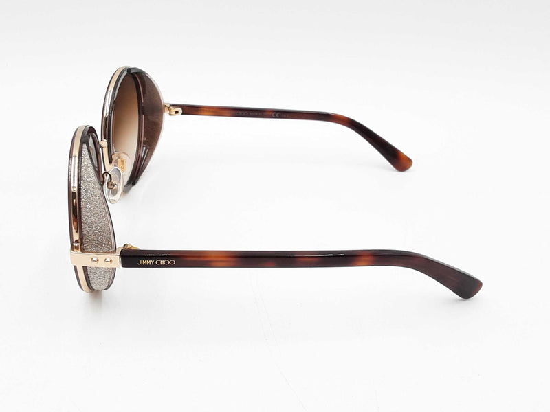 Jimmy Choo Andie/s Brown Sunglasses Fw1224loxdu