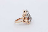 1.19cttw Diamond Ring In 14k Yellow Gold 7.7 Grams Size 3 Eb0726loxzdu