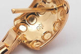 21k Yellow Gold Hoop Earrings 3.8 Grams Eb0226orxsa