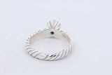 David Yurman Cable Sterling Silver Ring 4.9 Grams Size 7 Eb1125lxzdu