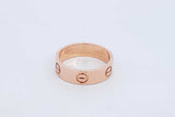 Cartier 18k Rose Gold Love Ring Size 56 6 Grams Eb0626exzde