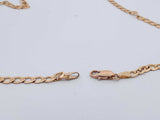 10k Yellow Gold 7 Grams Concave Curb Chain 20 Inches Aa0326wzxsa